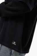 Arts & Industrial Layer Box Fit Oversize Long Sleeve Tee Black