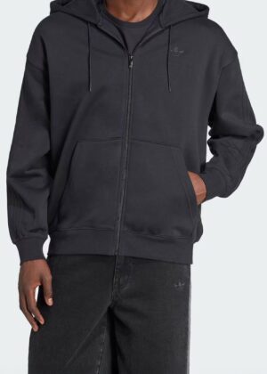 Baggy FZ Hoodie Black