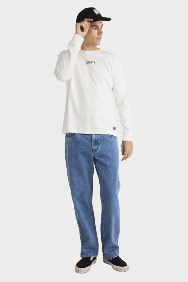 Benj Long Sleeve Tee Salt - Image 5