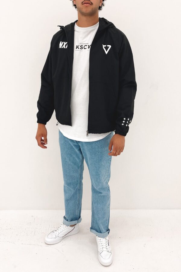 Circuit Breaker Spray Jacket Jet Black - Image 4