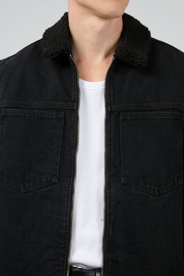Defuse Jacket Washed Black - Image 3