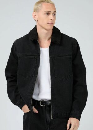 Defuse Jacket Washed Black