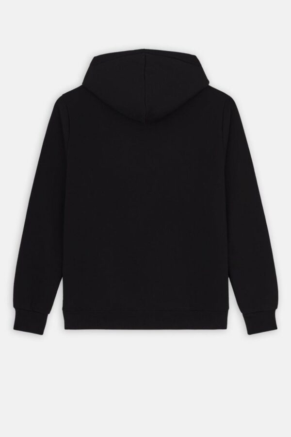 Icon Logo Hoodie Black - Image 4