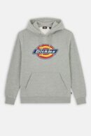 Icon Logo Hoodie Grey Melange