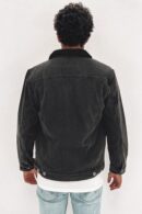 Jefe Sherpa Jacket Washed Black