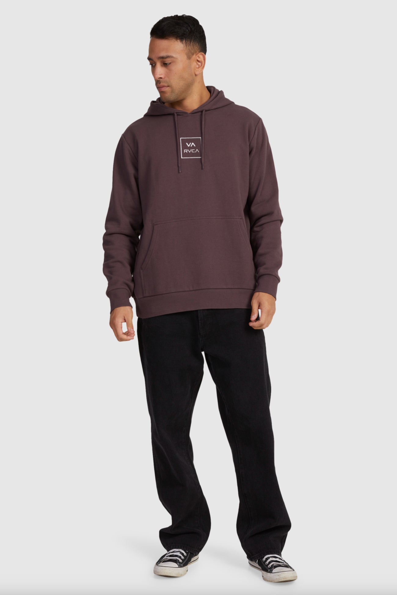 RVCA All The Ways Hoodie New Plum - Image 4