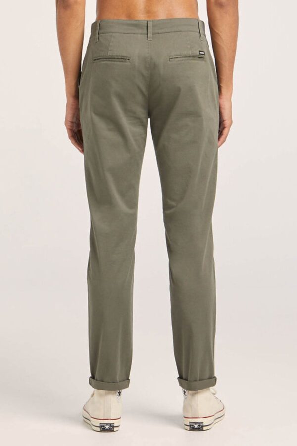 Z Stretch Chino Dark Olive - Image 2