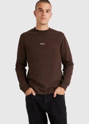 Union Waffle Long Sleeve Chocolate